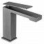 Grifo lavabo monomando gun metal Pisa de Imex 